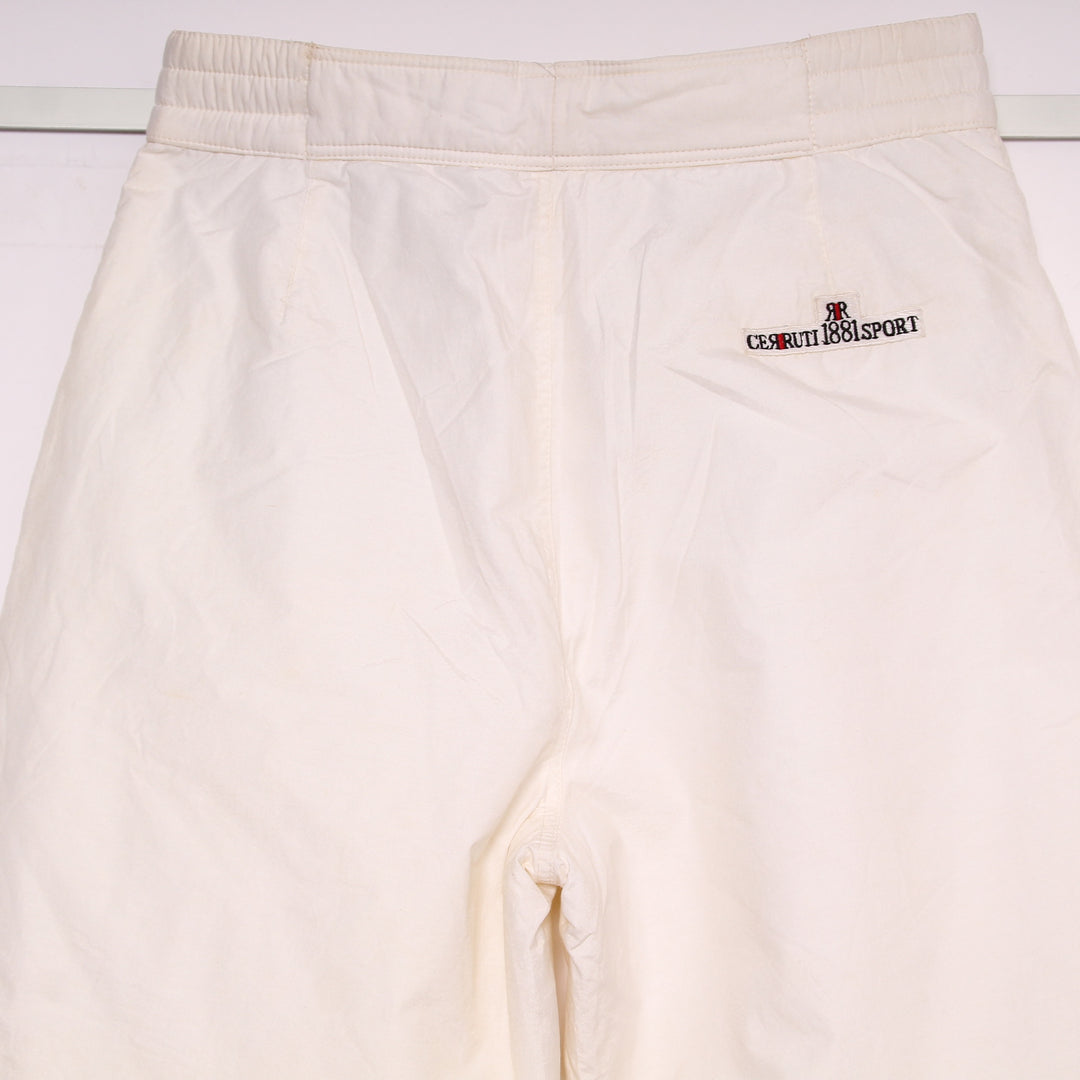 Cerruti 1881 Pantalone Imbottito Bianco Taglia 46 Unisex