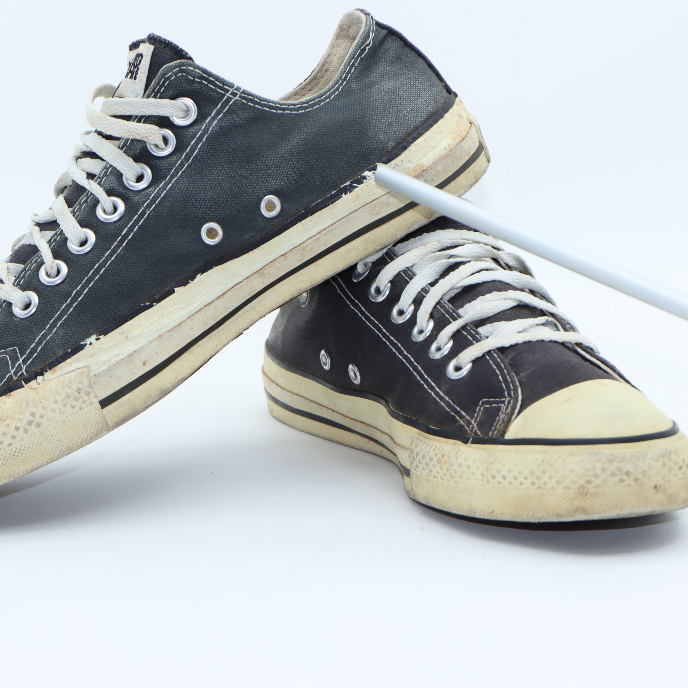 Converse basse nere fashion donna