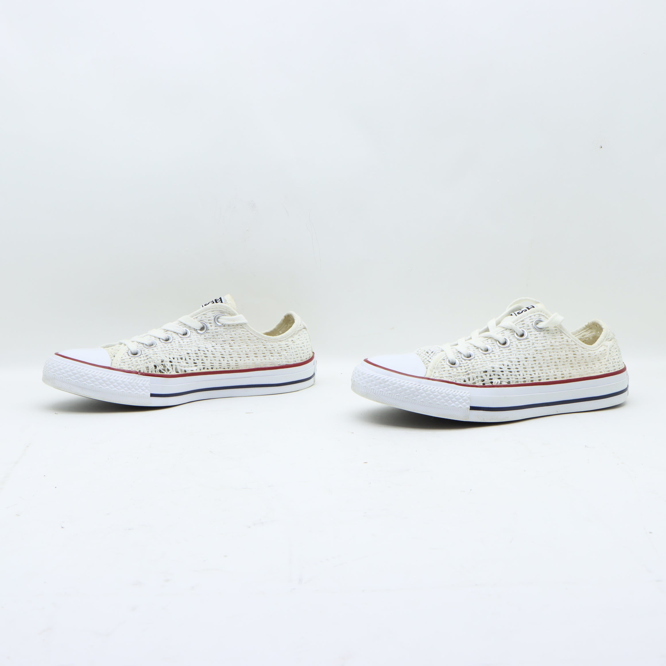 Converse Scarpa Bassa Bianca Numero 37 Donna Vintage Clothing Shop