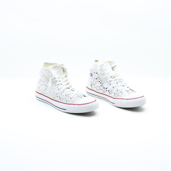 Converse scarpa alta bianca EU 39.5 donna