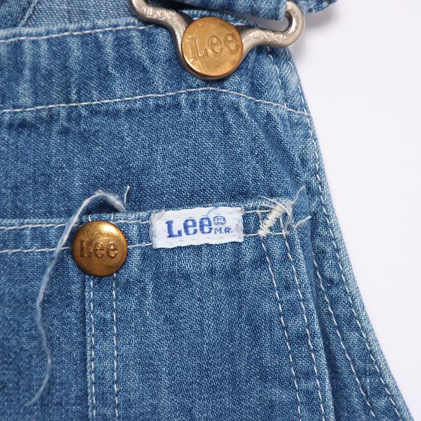 Lee salopette di jeans denim taglia L unisex