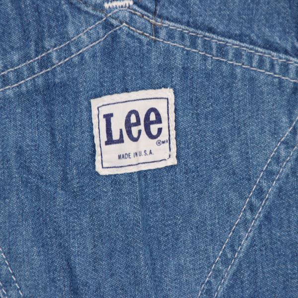 Lee salopette di jeans denim taglia L unisex