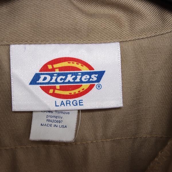 Dickies camicia beige taglia L uomo made in USA