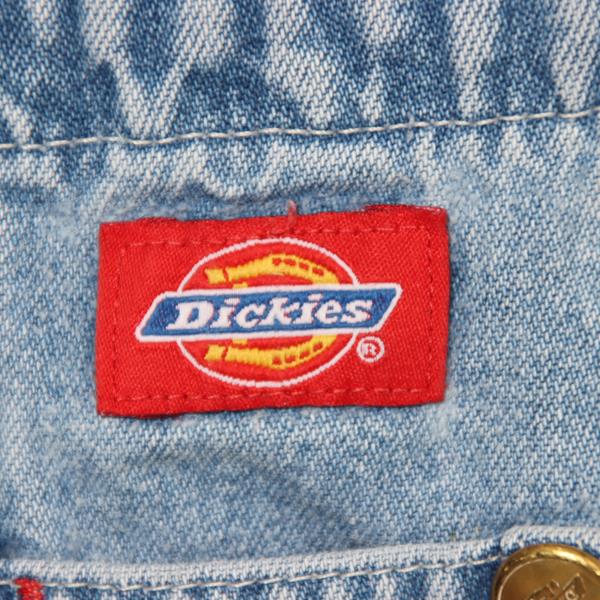 Dickies salopette di jeans custom denim taglia L/XL uomo