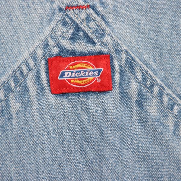 Dickies salopette di jeans custom denim taglia L/XL uomo