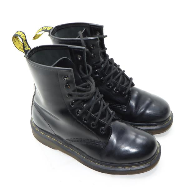 Dr. Martens 1460 stivaletto nero in pelle numero 37 donna