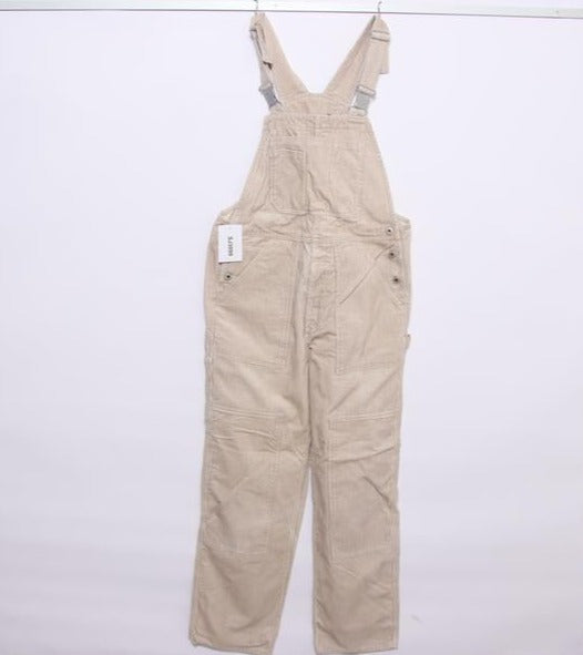 Dungarees Bib Overall salopette di jeans beige taglia L uomo