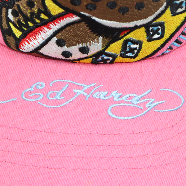 Ed Hardy cappello fucsia unisex