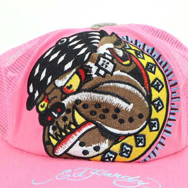 Ed Hardy cappello fucsia unisex