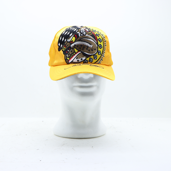 Ed Hardy cappello giallo unisex