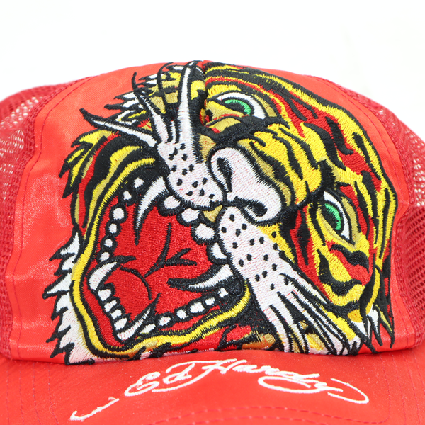 Ed Hardy cappello rosso unisex