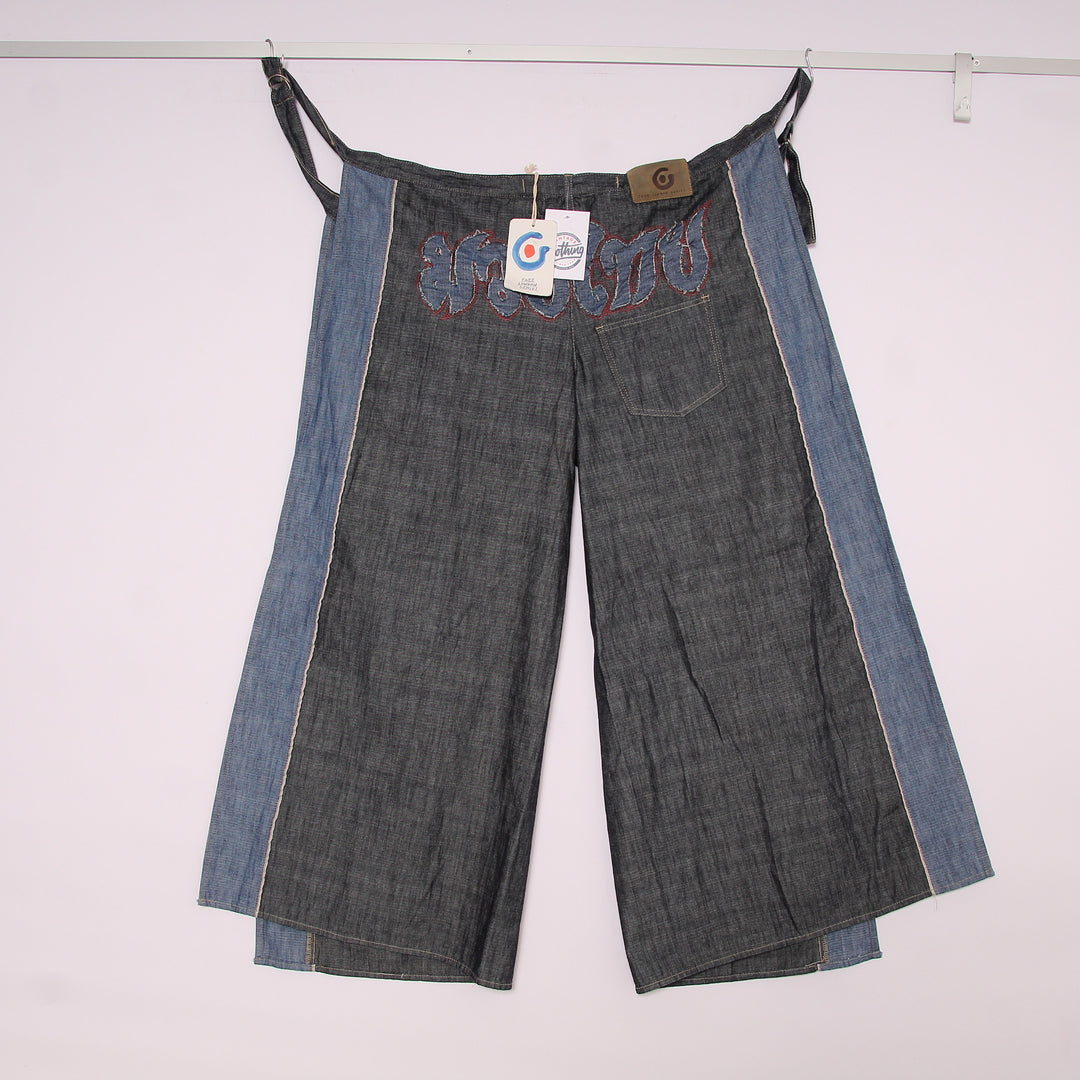 Fake London Genius Jeans Denim Taglia S Unisex Deadstock w/Tags