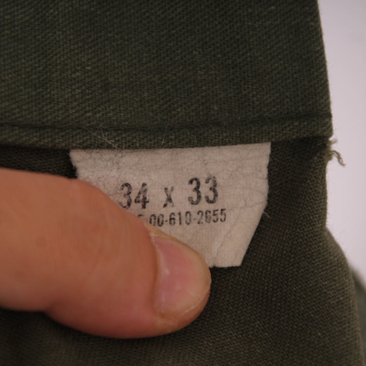 Fatigue OG 507 Pant US Army Vintage 70/80 Verde W34 L33 Uomo