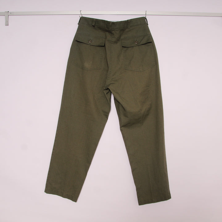 Fatigue OG 507 Pant US Army Vintage 70/80 Verde W34 L33 Uomo