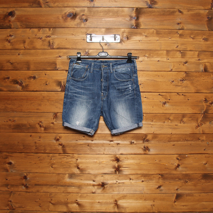 G-Star Bermuda di Jeans Denim in Cotone W30 Uomo