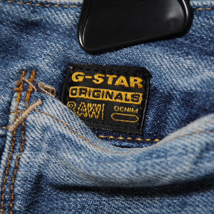 G-Star Bermuda di Jeans Denim in Cotone W30 Uomo