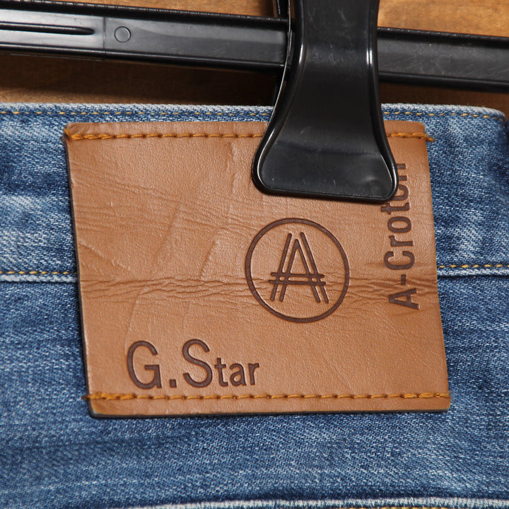 G-Star Bermuda di Jeans Denim in Cotone W30 Uomo