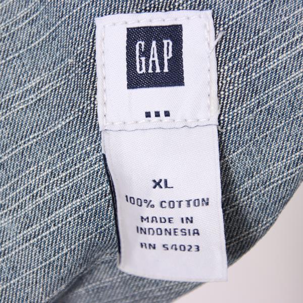 Gab salopette di jeans denim taglia XL uomo