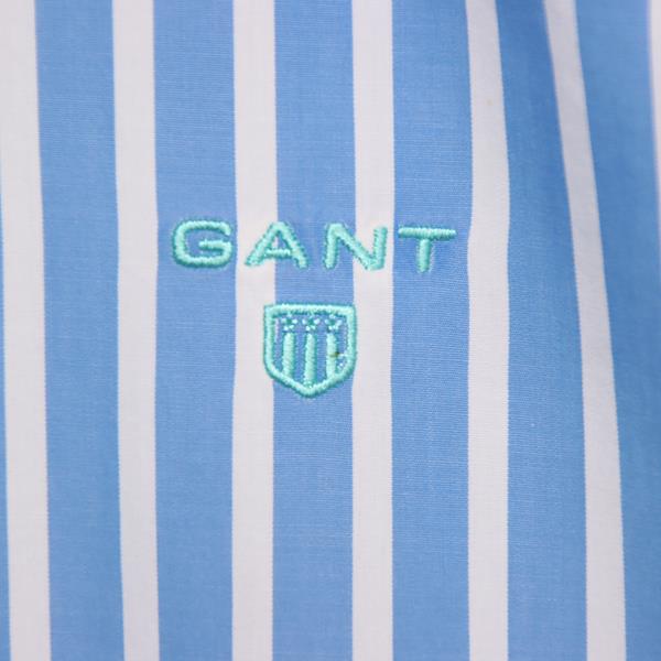 Gant camicia bianca e azzurra taglia M uomo