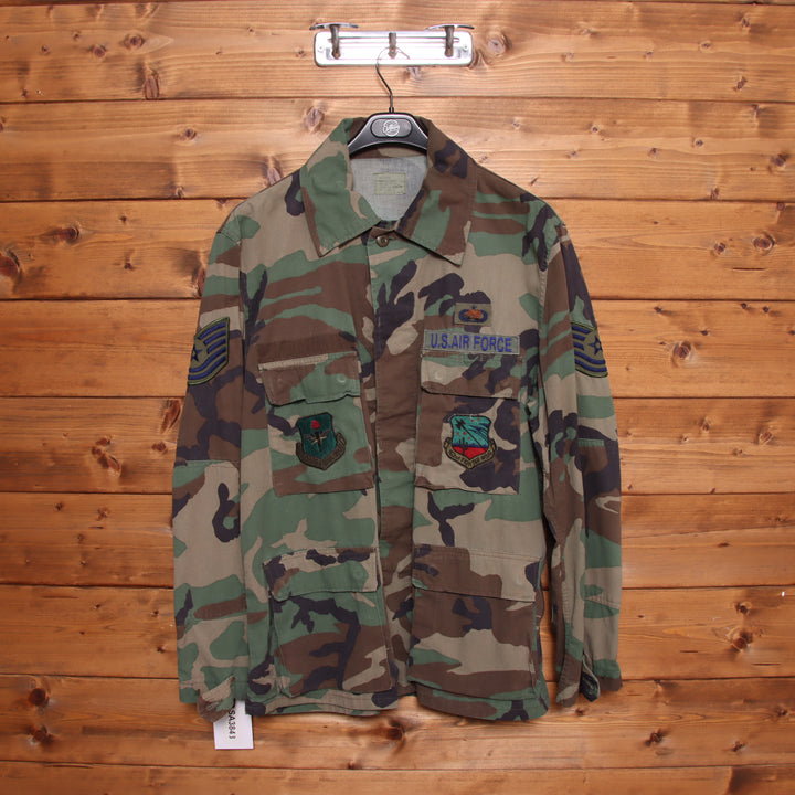 US Air Force giacca militare camouflage taglia L uomo