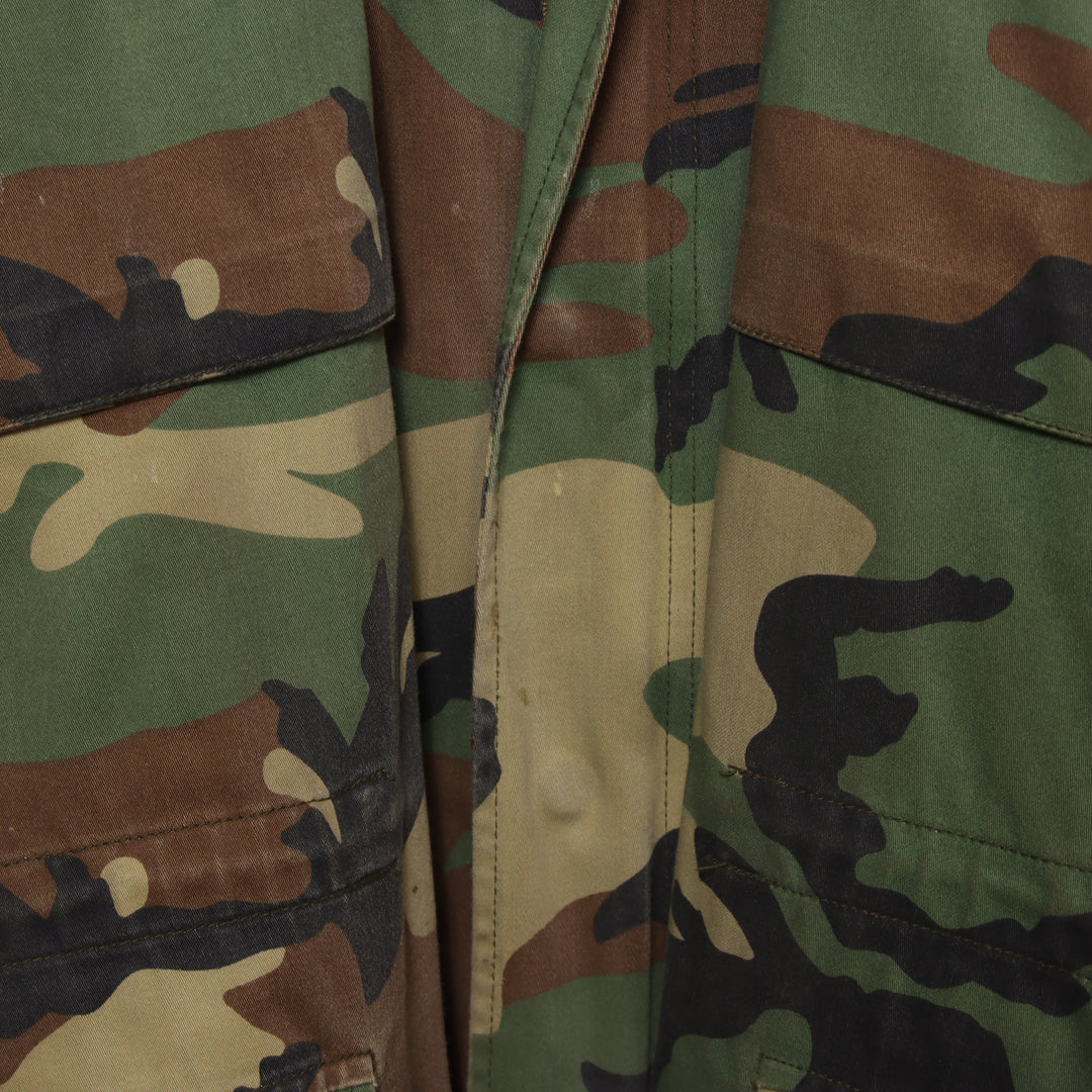 Giacca militare camouflage taglia L uomo