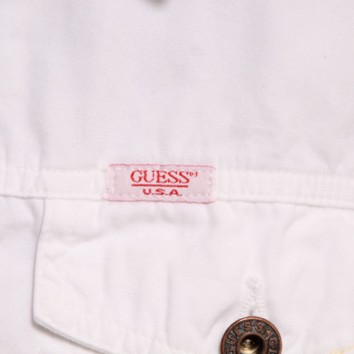 Guess Giacca Bianca Taglia M Donna