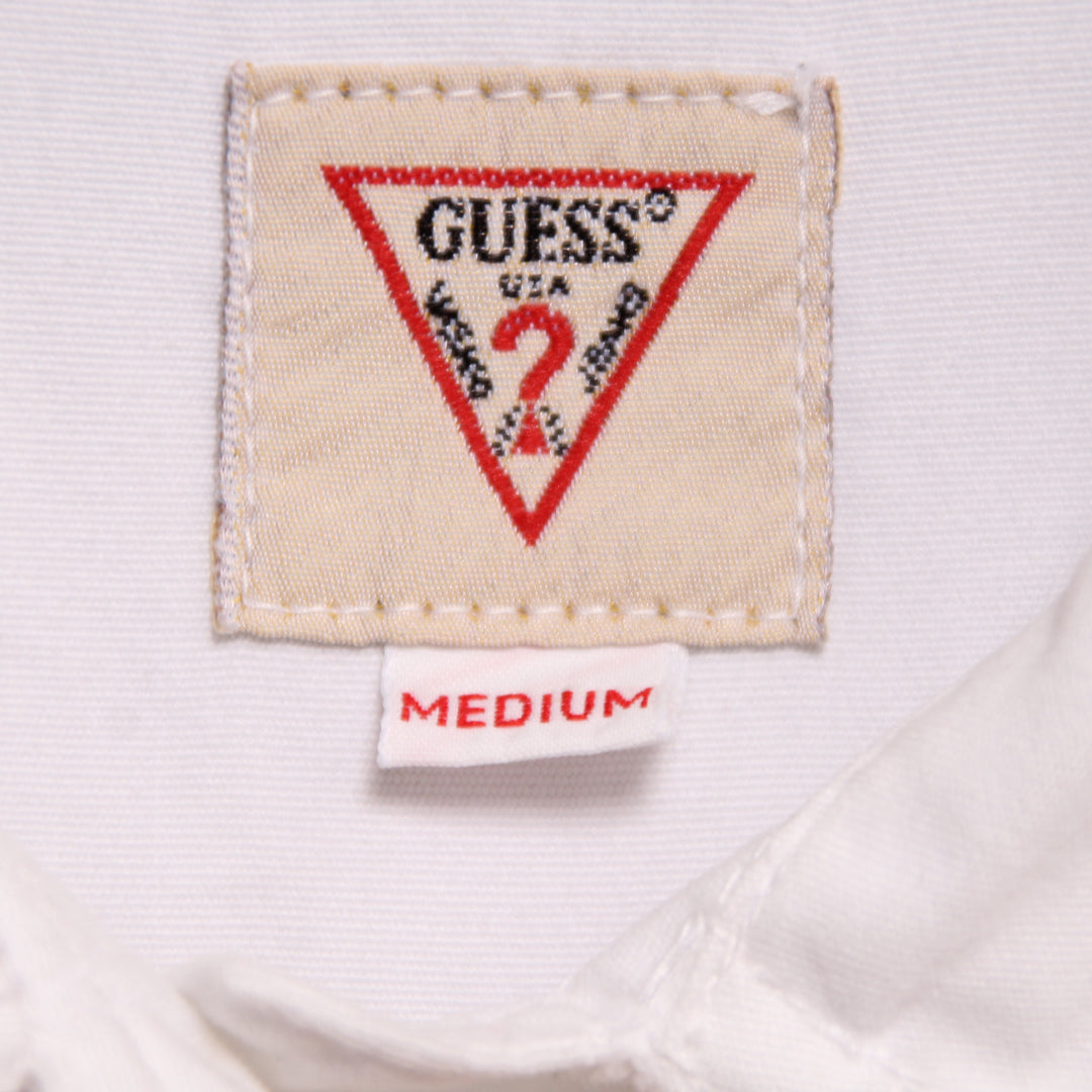 Guess Giacca Bianca Taglia M Donna