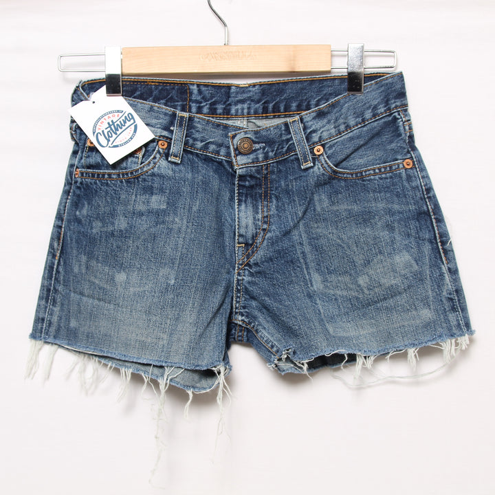 Levi's Shorts di Jeans Denim W26 Donna