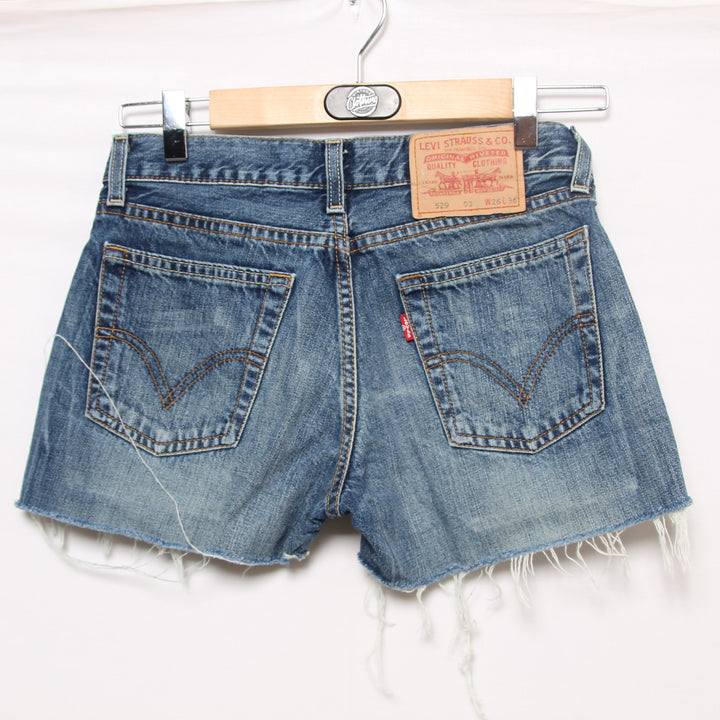 Levi's Shorts di Jeans Denim W26 Donna