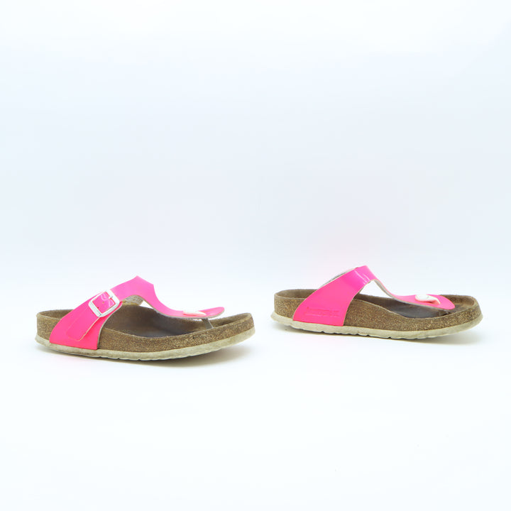 Birkenstock Gizeh Eva Infradito Rosa Fluo in Birko Flor EU 37 Donna