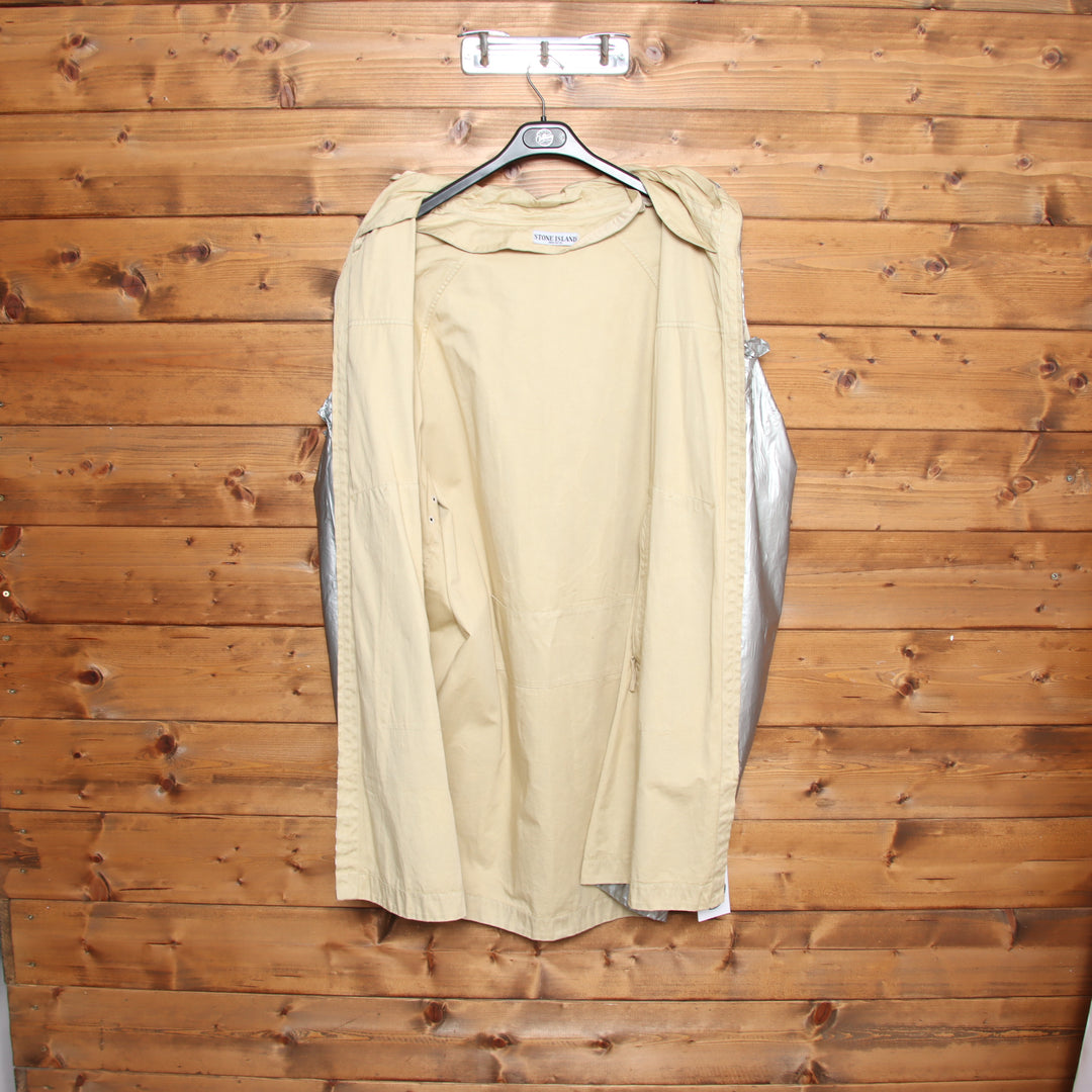 Stone Island Giubbotto Vintage Beige Taglia XL Uomo