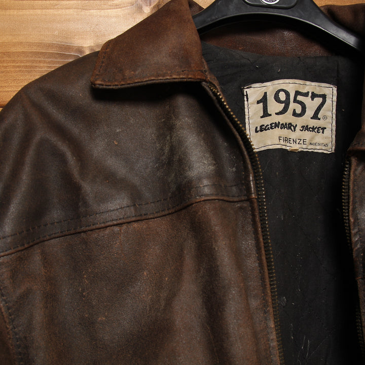 Harley-Davidson Giacca Vintage Marrone Taglia M Uomo