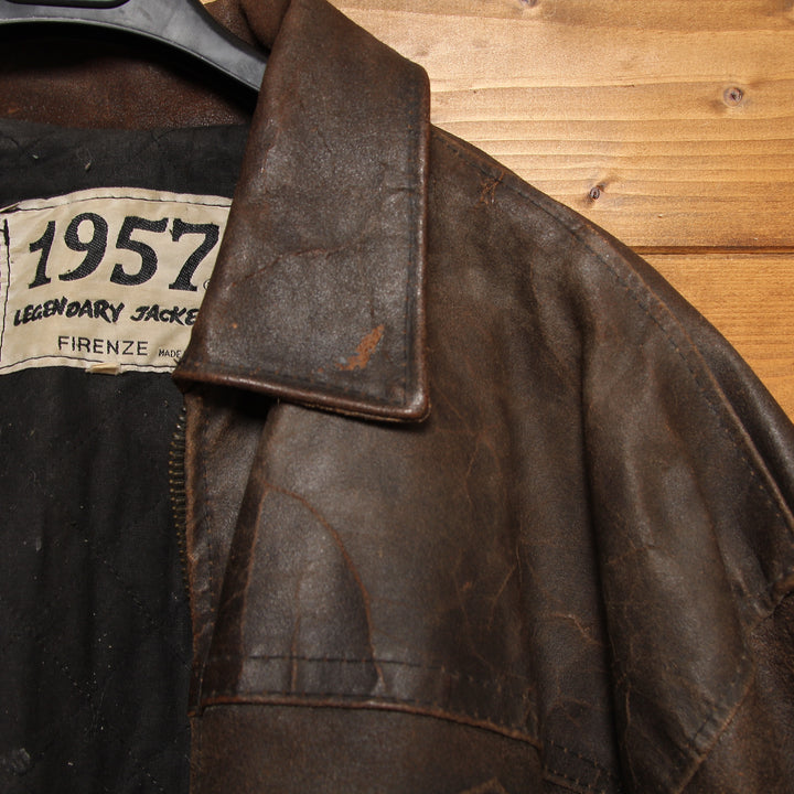 Harley-Davidson Giacca Vintage Marrone Taglia M Uomo