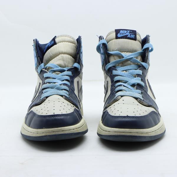 Jordan 1 Retro HIgh sneakers blu e bianca EU 42 uomo