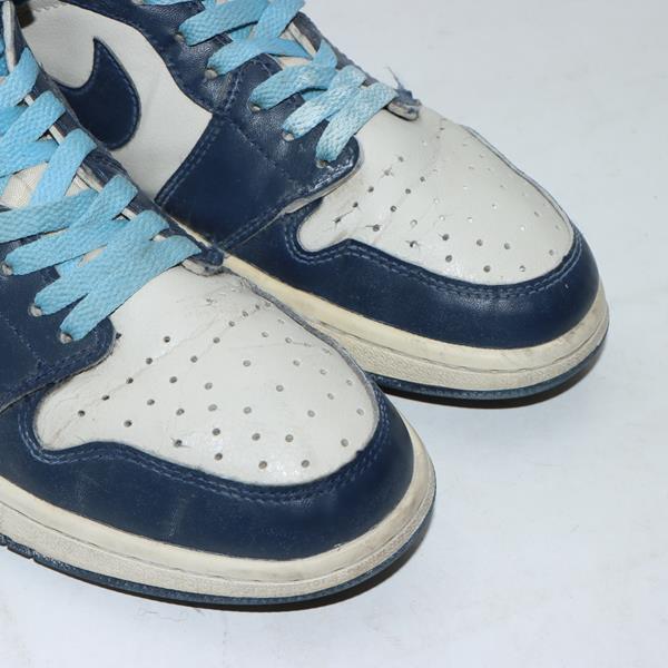 Jordan 1 Retro HIgh sneakers blu e bianca EU 42 uomo