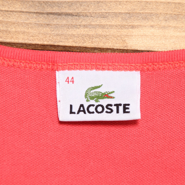 Lacoste T-Shirt Rosa Taglia 44 Donna