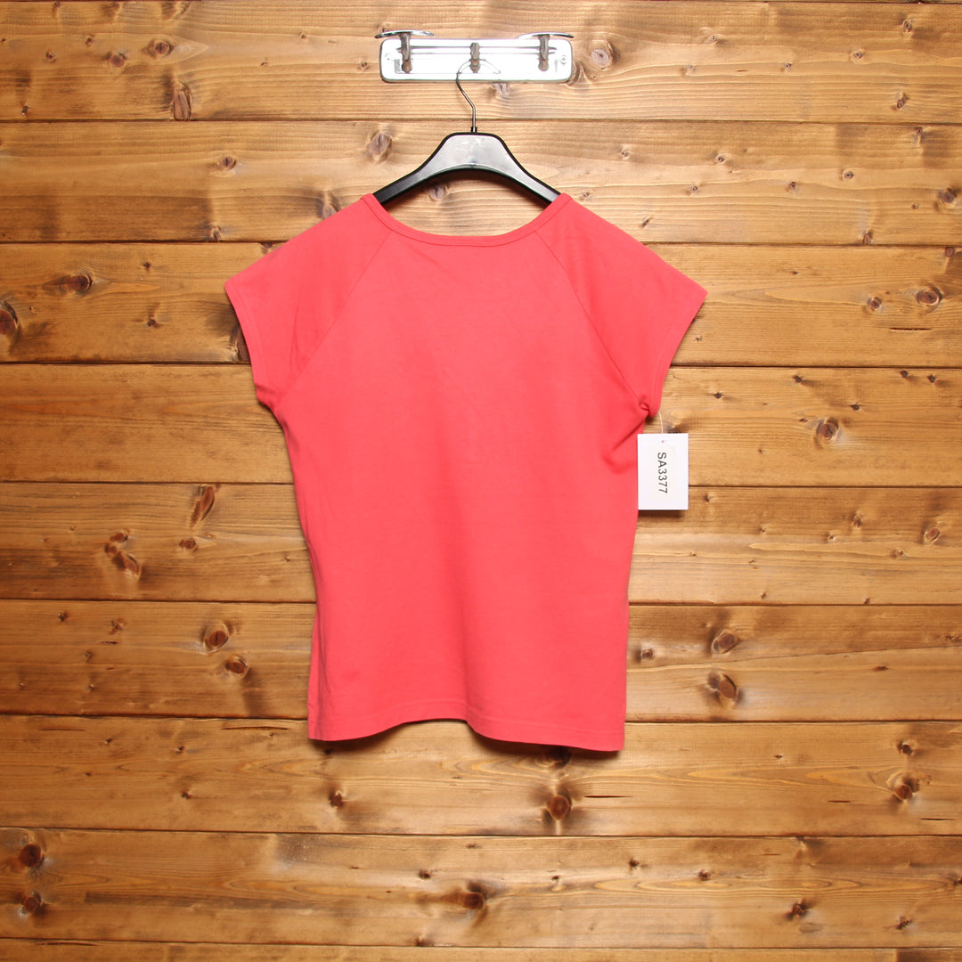 Lacoste T-Shirt Rosa Taglia 44 Donna