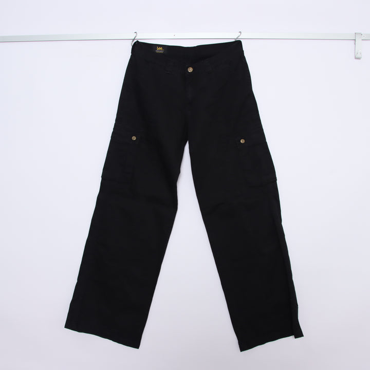 Lee Modena Cargo Jeans Nero W30 L32 Donna