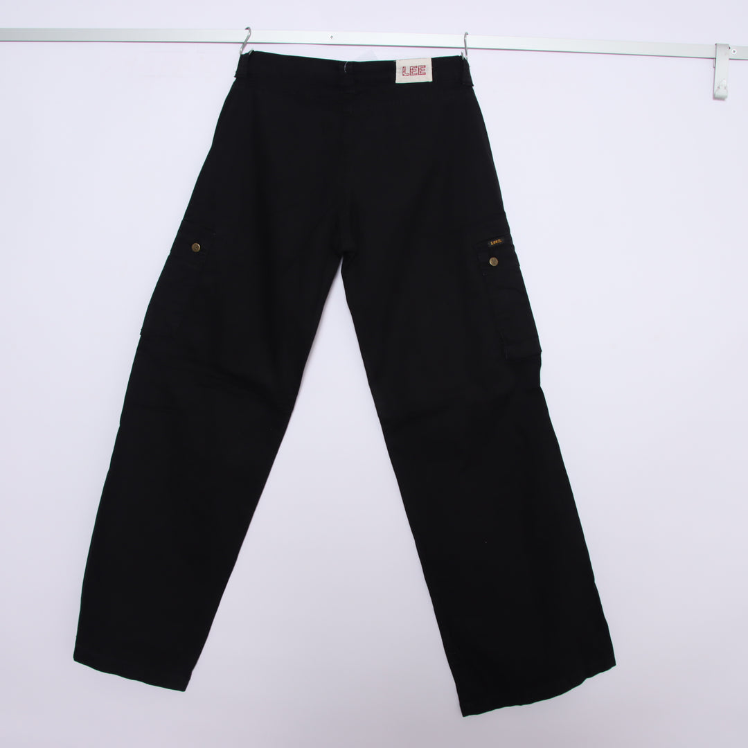 Lee Modena Cargo Jeans Nero W30 L32 Donna