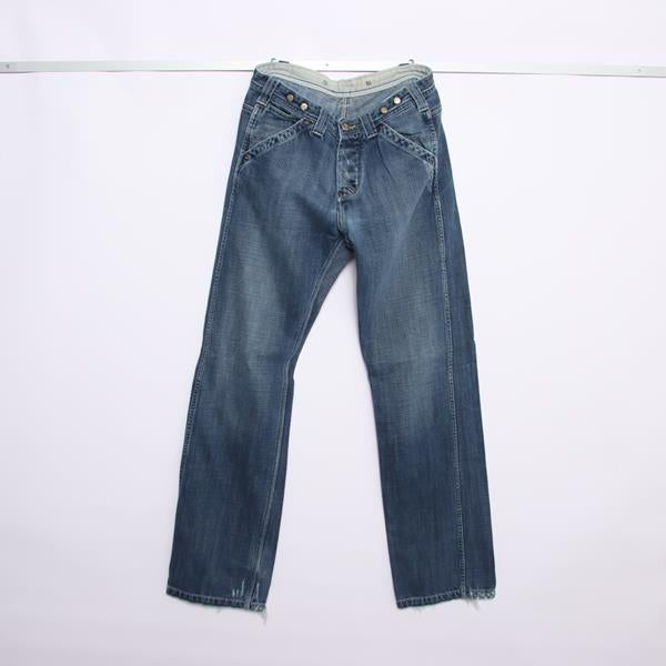 Lee Waist Overall Union Alls jeans denim W30 L36 uomo