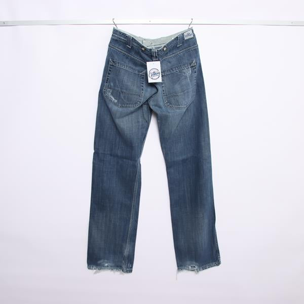 Lee Waist Overall Union Alls jeans denim W30 L36 uomo