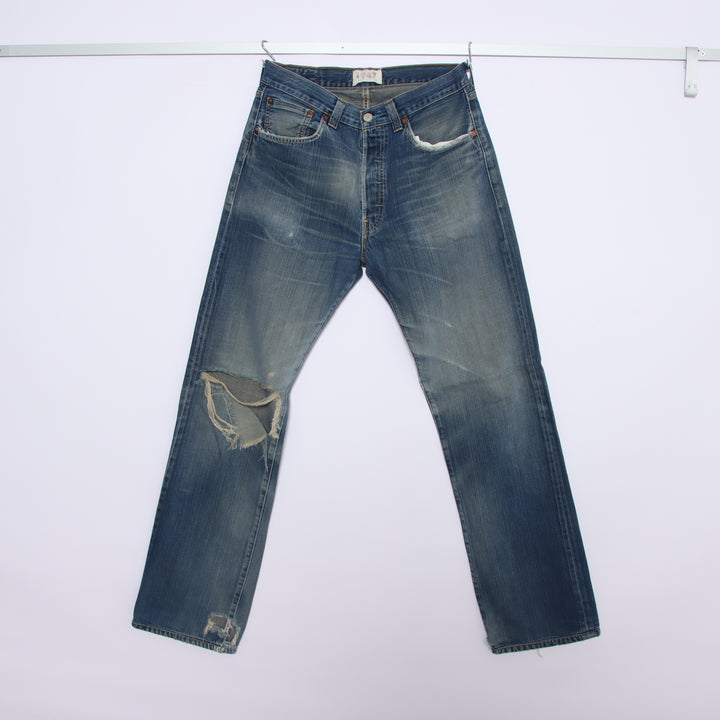 Levi's 501 1947 Rivets Limited Edition Jeans Denim W32 L34 Uomo