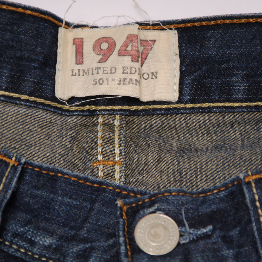 Levi's 501 1947 Rivets Limited Edition Jeans Denim W33 L36 Uomo