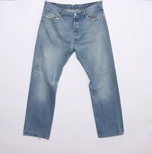 Levi's 501 Patch jeans denim W38 L34 uomo