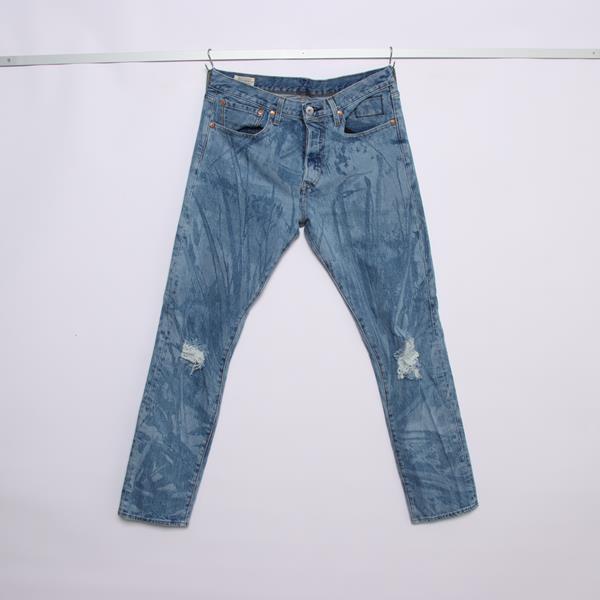 Levi's 501 ST Fresh Leaves jeans denim W32 L32 uomo