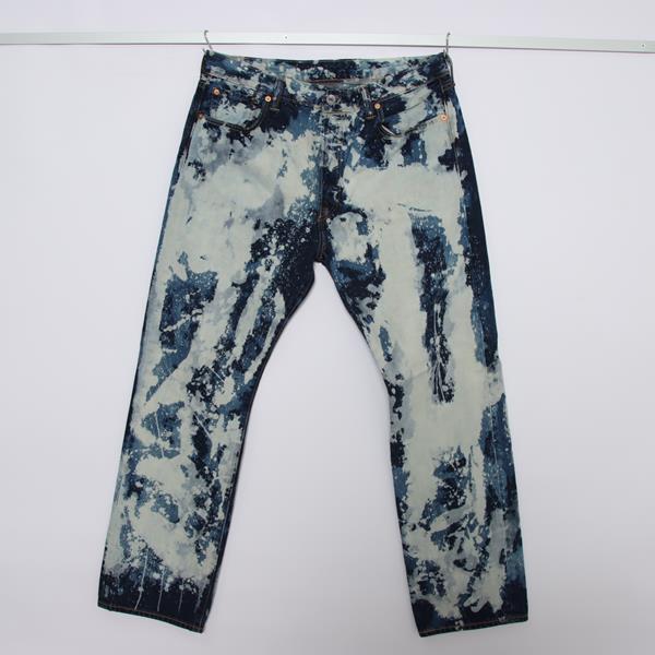 Levi's 501 Tye Dye jeans denim W36 L32 uomo