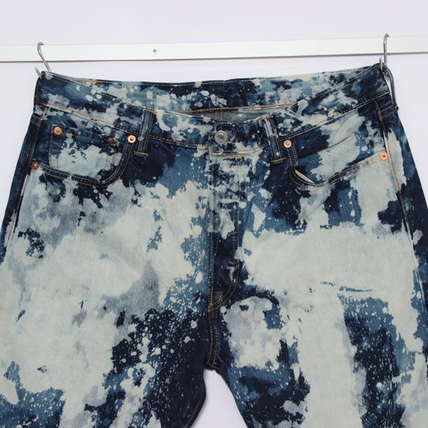 Levi's 501 Tye Dye jeans denim W36 L32 uomo