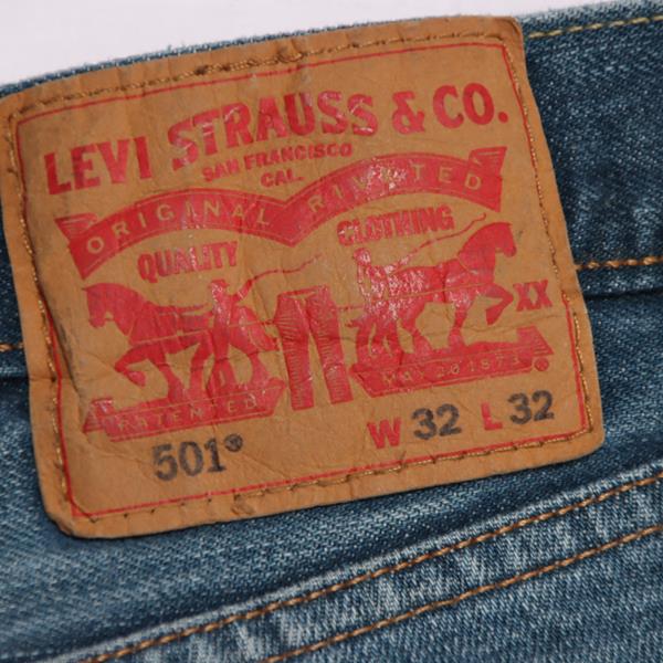 Levi's 501 jeans denim W32 L32 uomo