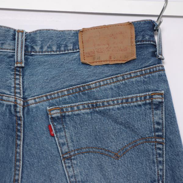 Levi's 501 jeans denim W33 L32 unisex made in USA