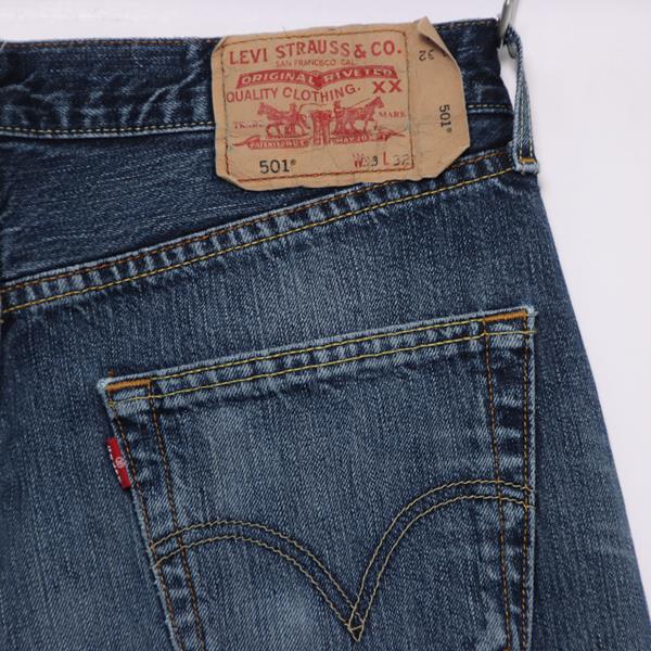 Levi's 501 jeans denim W33 L32 unisex